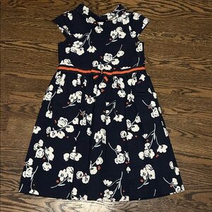 Janie and Jack Navy floral dress k7108